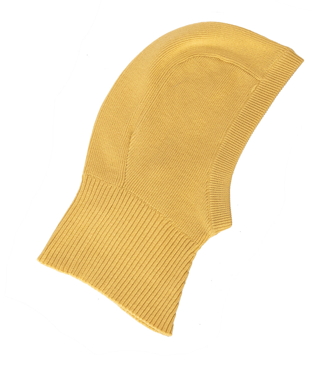 CMMN SWDN BALACLAVA IN MERINO WOOL FADED YELLOW