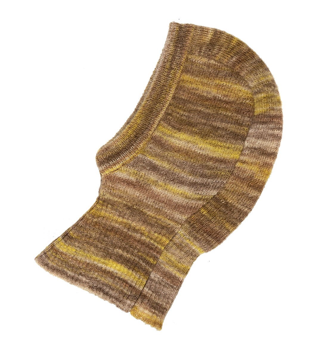 CMMN SWDN BALACLAVA MUSTARD STRIPE