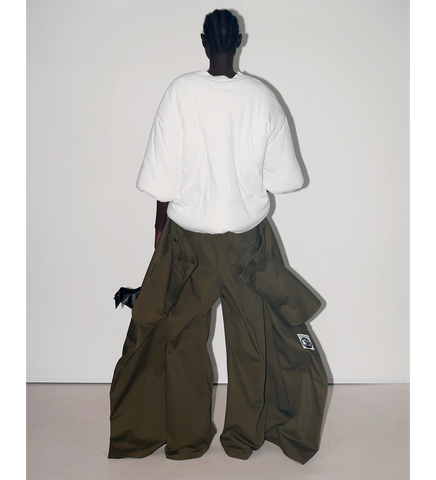 JEAN PAUL GAULTIER X SHAYNE OLIVER THE WRAP PANTS KHAKI