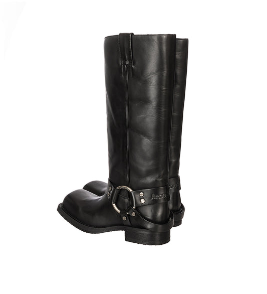 BUCKLE BOOTS BLACK