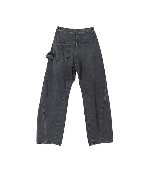 TWISTED WORKWEAR JEANS GREY