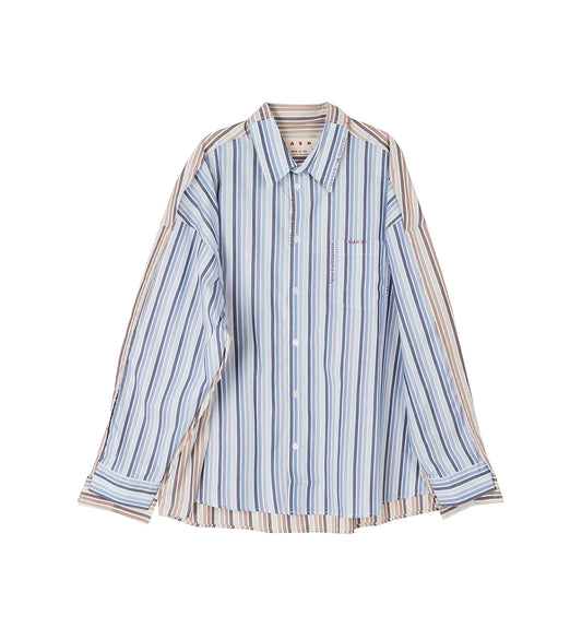 POPLIN LAKE STRIPE SHIRT MULTI