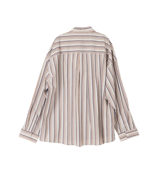 POPLIN LAKE STRIPE SHIRT MULTI