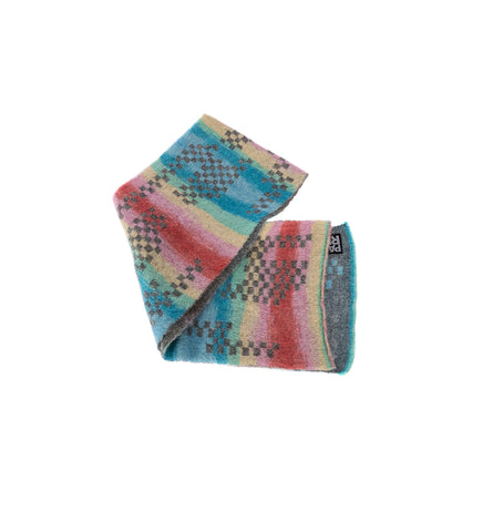 CANDY SCARF RAINBOW/GREY