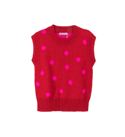 RUBY VEST RED/PINK