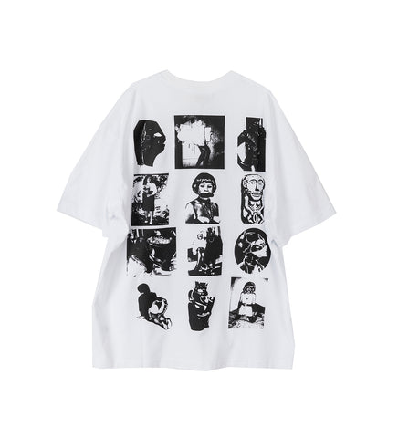 GUMMI T-SHIRT BLACK/SILVER/WHITE