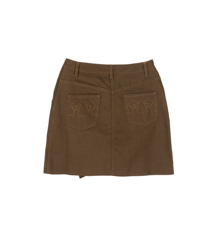 ODIN SKIRT BROWN