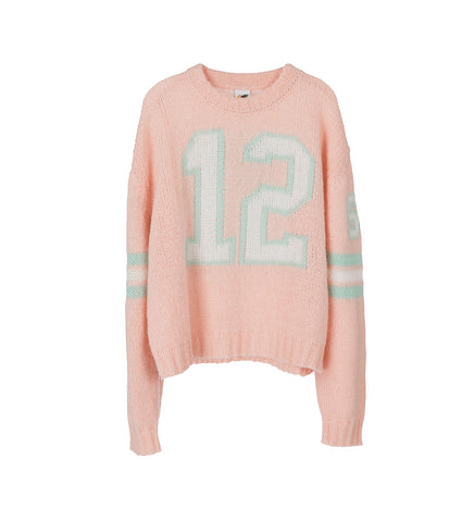 12 JERSEY SWEATER PINK