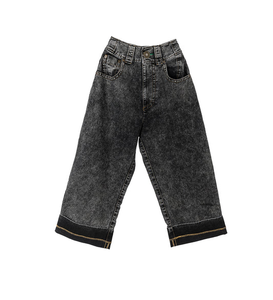 BABY JEANS WASHED BLACK