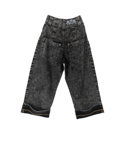 BABY JEANS WASHED BLACK