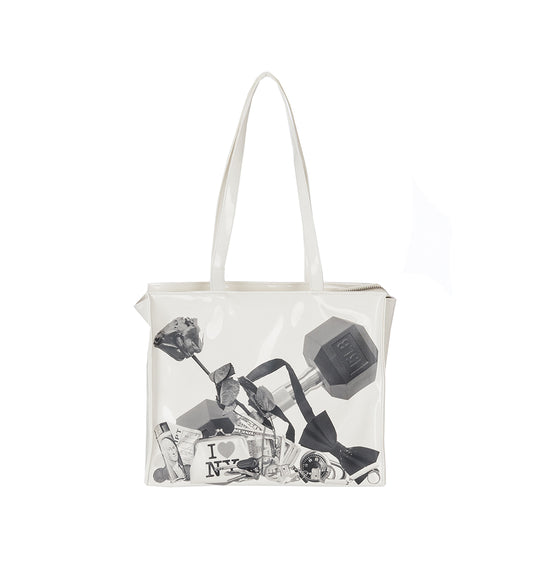 TROMPE L'OEIL BAG WHITE