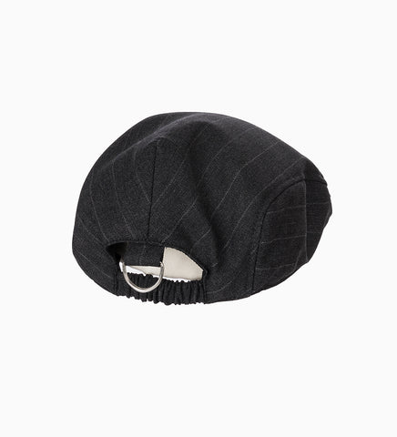 NEWSBOY HAT SUITING VERSION DARK GREY