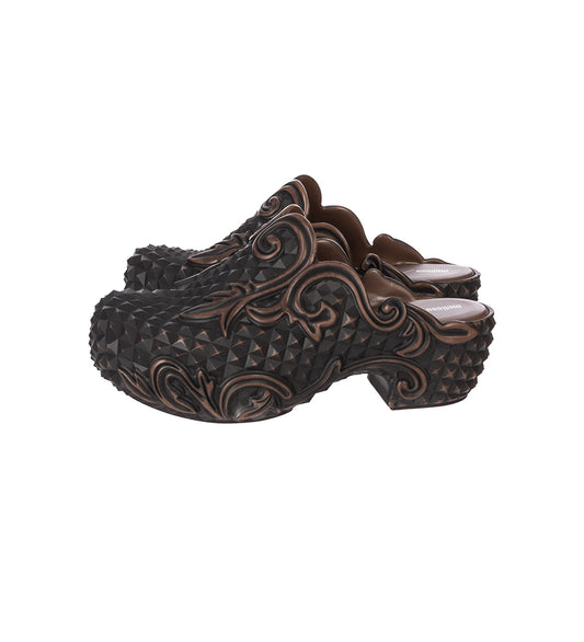 Y/PROJECT X MELISSA COURT CLOG BROWN