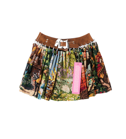 VALERIE MINI CARABINER SKIRT MULTI