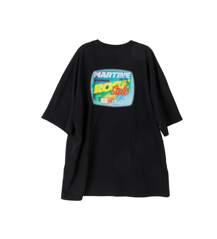 OVERSIZED S/S T-SHIRT BLACK TELLY