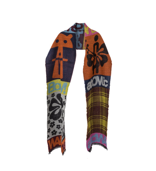 ALOWA SCARF SINGLE ORRANGE