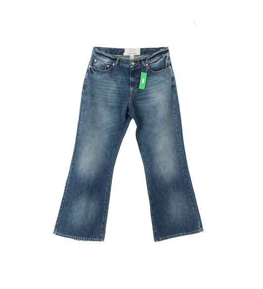 DISTRESSED REGULAR FIT JEANS BLUE