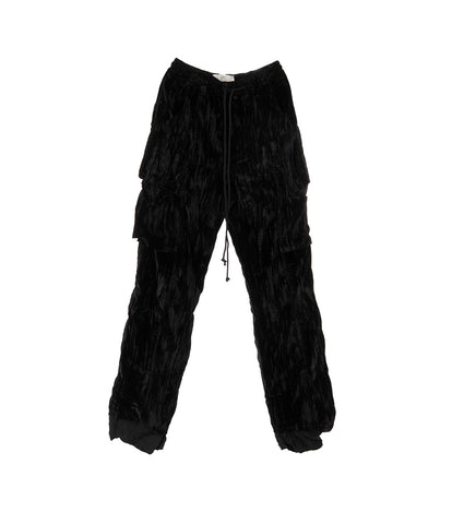 LINED CARGO PANT BLACK