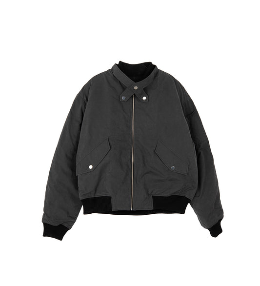 PADDED JUKEBOX BOMBER DARK GREY