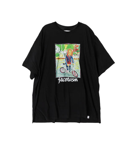 MASKED CYCLUST BIG TEE BLACK