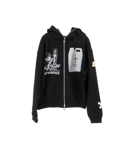 PRECIOUS BUTTERFLY HOODIE BLACK