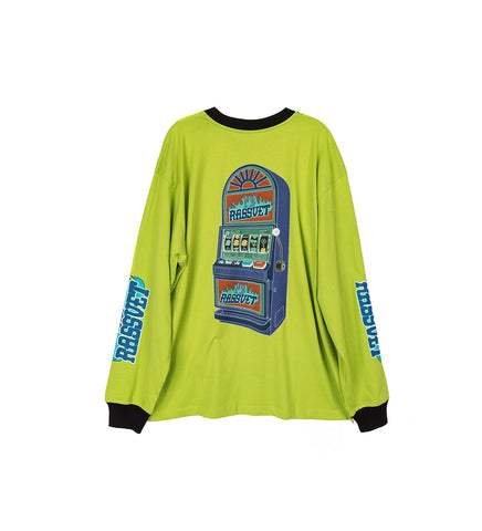 R13 LONG SLEEVE TEE GREEN