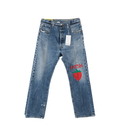 FRESH WHATEVERWORKS DENIM PANTS BLUE