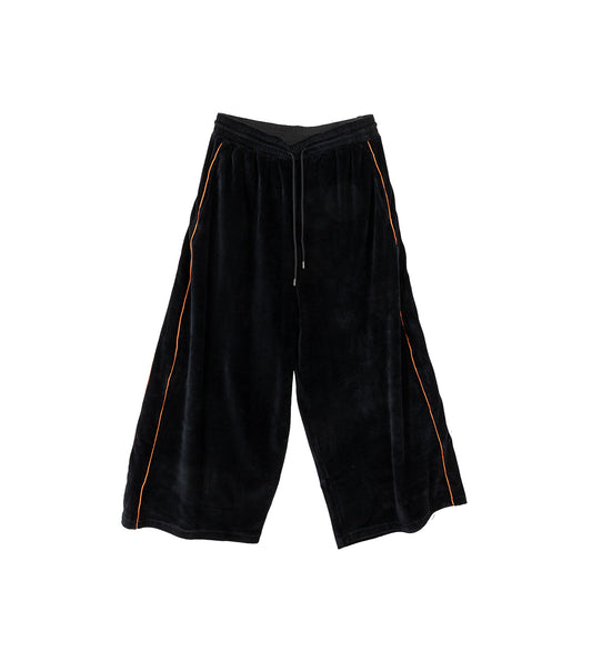 SUPA-SLEAZE TRACK PANTS BLACK