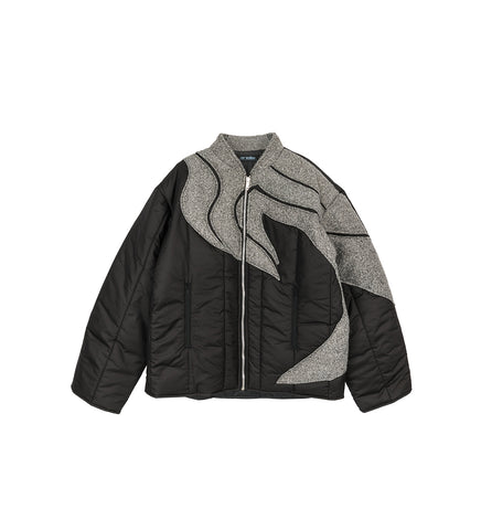 BOMBER JACKET O'KEEFFE BLACK / GREY