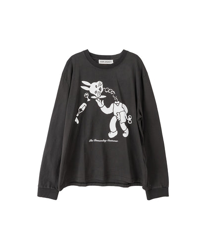 TOUR LONGSLEEVE LAST SUPPER PRINT BLACK