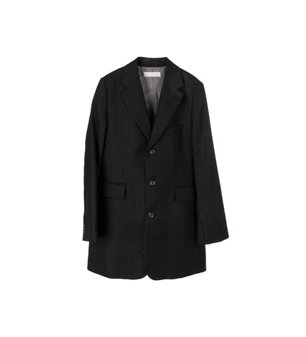 MANHATTAN BLAZER MAITRE D BLACK WOOL