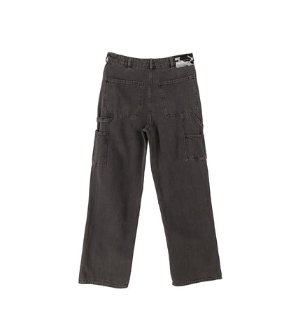 TRADE TROUSER ASH BLACK REBORN CANVAS