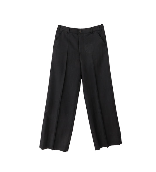 SAILOR TROUSER MAITRE D BLACK WOOL