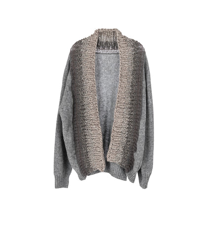 PASSENCARDIGAN GREY