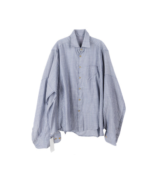 SHIRTPONCHO BLUE/GREY