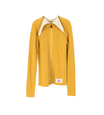 BANANA ZIP JUMPER YELLOW