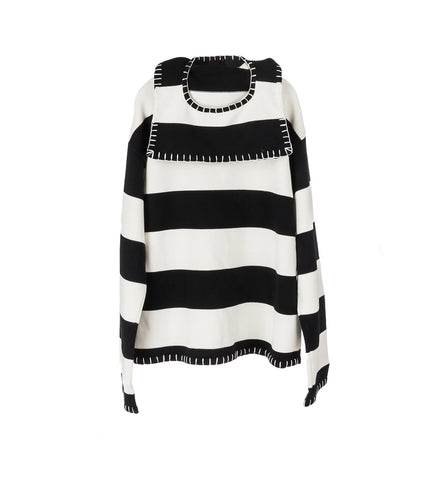 BOO JUMPER BLACK/WHITE