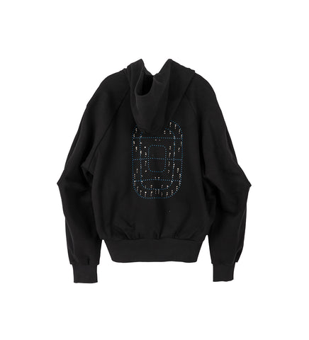 PET-TREE-KOR X NAMESAKE NOVAK STADIUM HOODIE CARBON BLACK