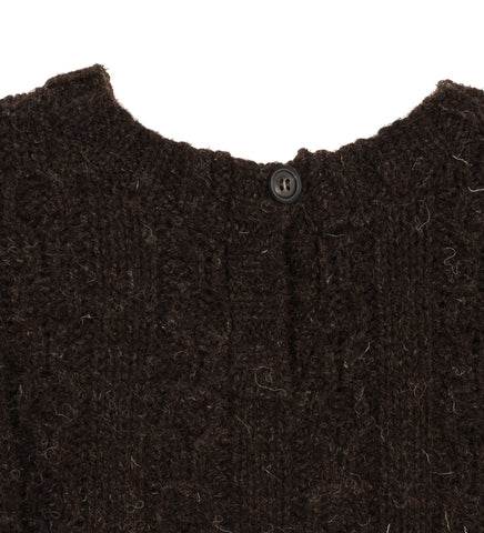 TODDLER POPOVER WELSH BLACK CHAIN KNIT