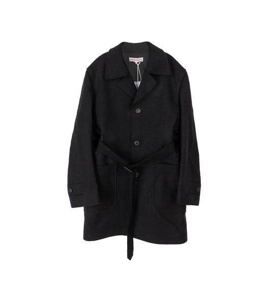 TUNNEL CABAN COAT BLACK