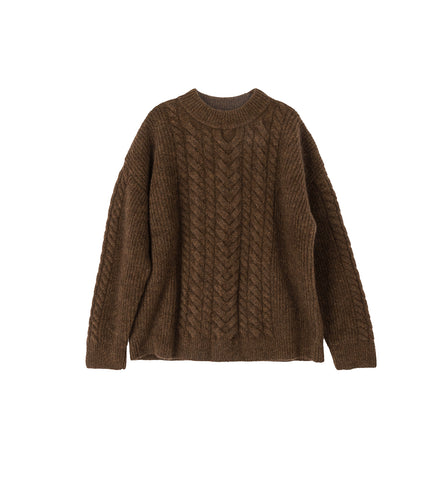 ANETTE JUMPER FALL BROWN