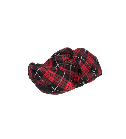 THE RED TARTAN USHANKA