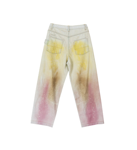 CANDY BAGGY JEANS CANDY RAINBOW / LIGHT BLUE