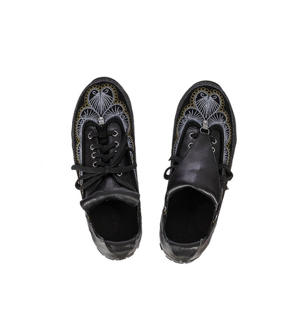 CHALICE LACE UP BLACK