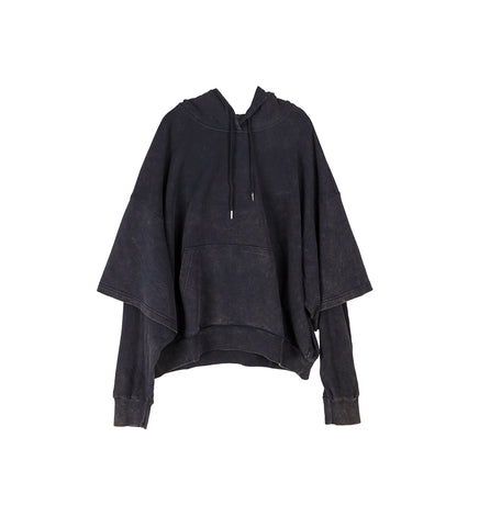 SWAMP HOODIE BLACK MIST