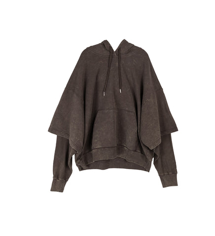 SWAMP HOODIE BROWN MIST