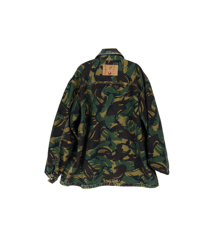 REVERSIBLE CAMO SHIRT BLUE