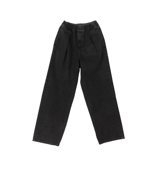 EDGE DRAWSTRING PANT WASHED BLACK