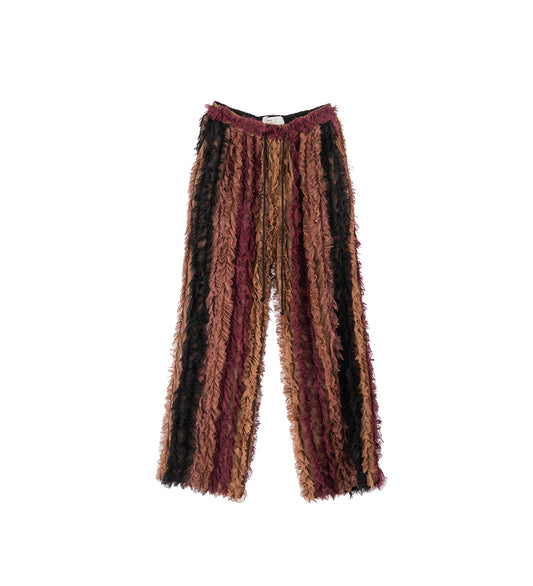 RELAXED LOUNGE PANT BURGUNDY