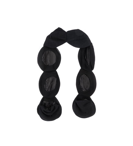 BERET SCARF BLACK